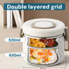 Insulated 304 Stainless Steel Lunch Box with Carry Bag