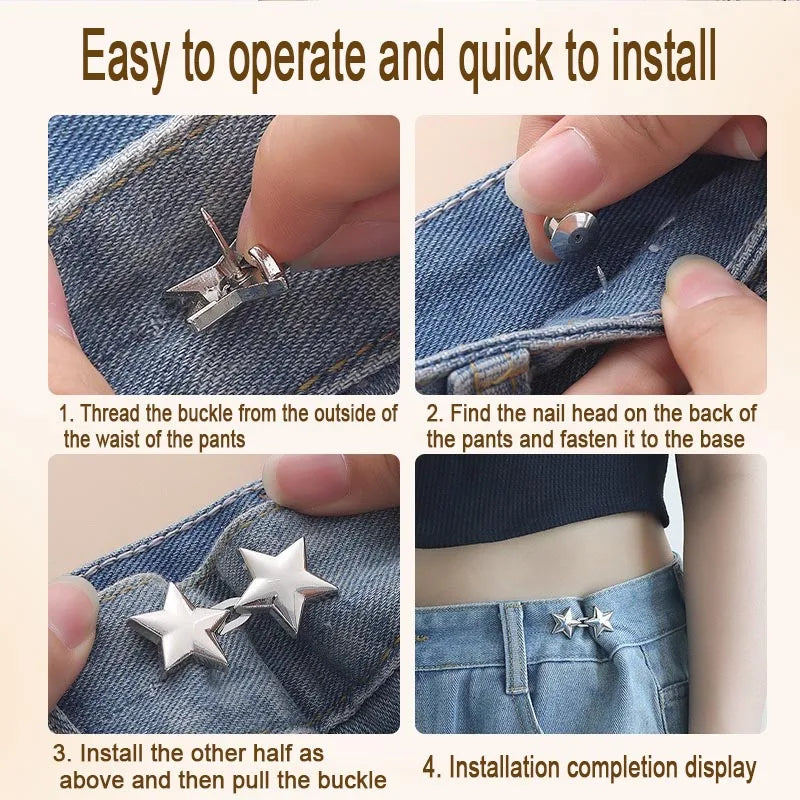 Adjustable Waist Cinch Clips