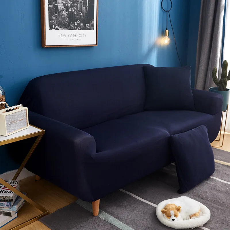 Stretch Sofa Cover with Non-Slip Backing