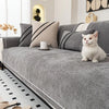 Luxurious Chenille Sofa Cover with Anti-Slip Backing