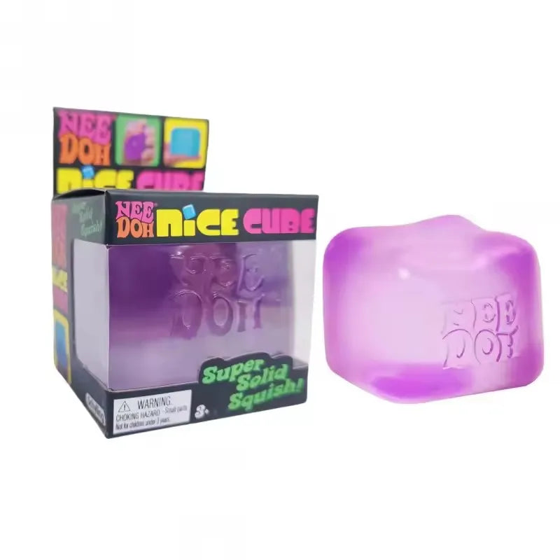 Jellyfish & Cube Squishy Stress Relief Toy