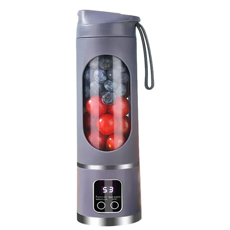Portable USB Rechargeable Mini Blender with Digital Display