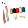 Complete Hand Sewing Tool Kit with Large-Eye Needles