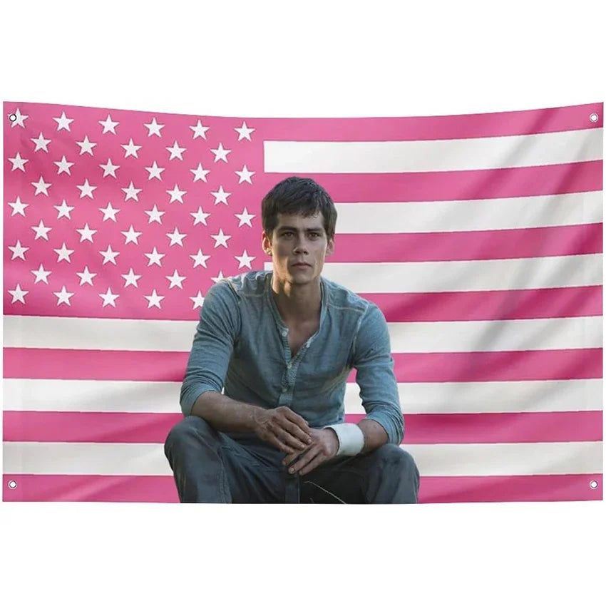 Funny Obrien Flag Tapestry Wall Hanging for Dorm, Bedroom, and Man Cave