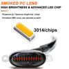 Smoked Lens LED Front Grille Marker Lights for Trucks & SUVs