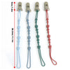 Silicone Pacifier Clip with Anti-Loss Chain