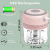 Portable Electric Garlic Chopper and Blender