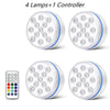 Submersible LED Underwater Light with Remote Control