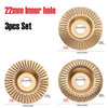4-Inch Woodworking Sanding Shaping Disc for Angle Grinder