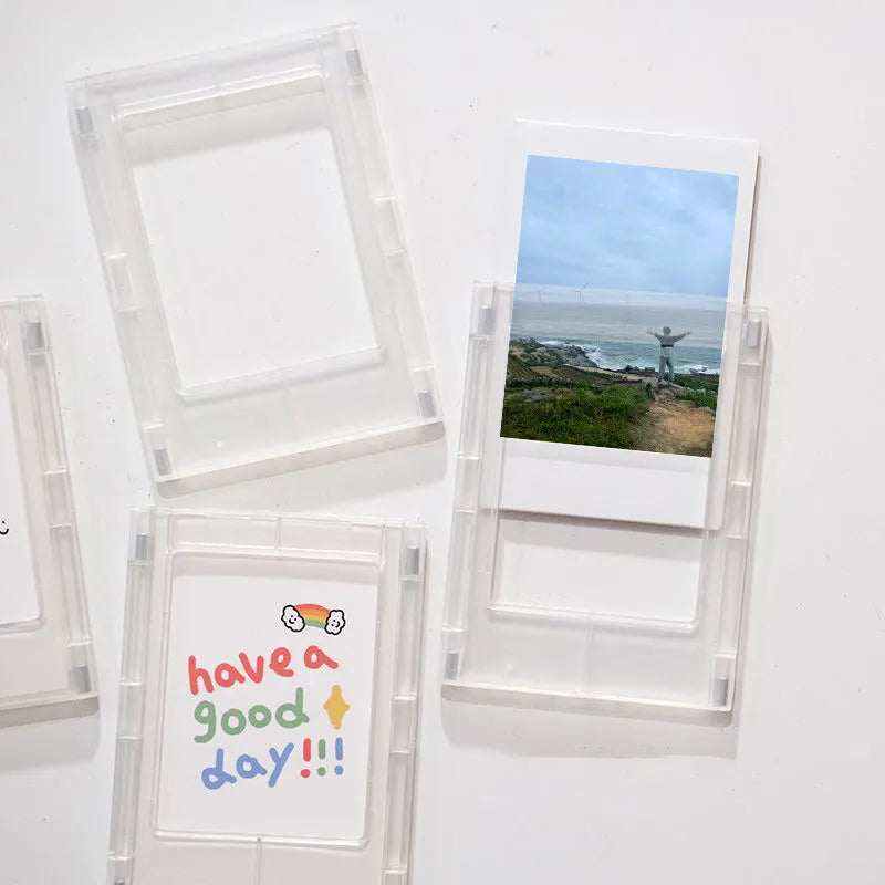 Mini Magnetic Acrylic Photo Frames for Fridge Display