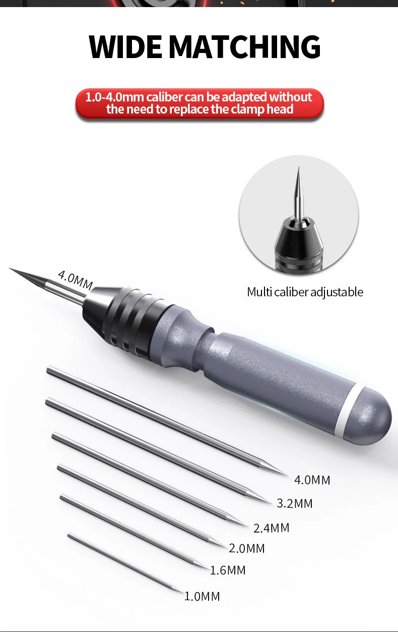 Tungsten Electrode Grinding Clamp for TIG Welding