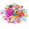 Colorful Locking Stitch Markers for Knitting & Crochet