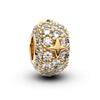 925 Sterling Silver Charm Set with Cubic Zirconia