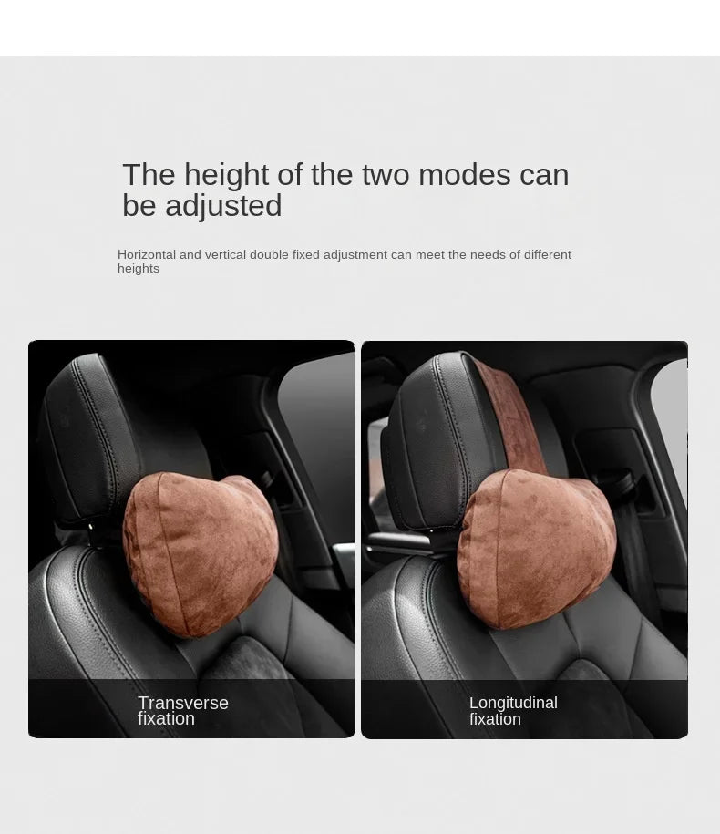 Premium Car Headrest Neck Support Pillow
