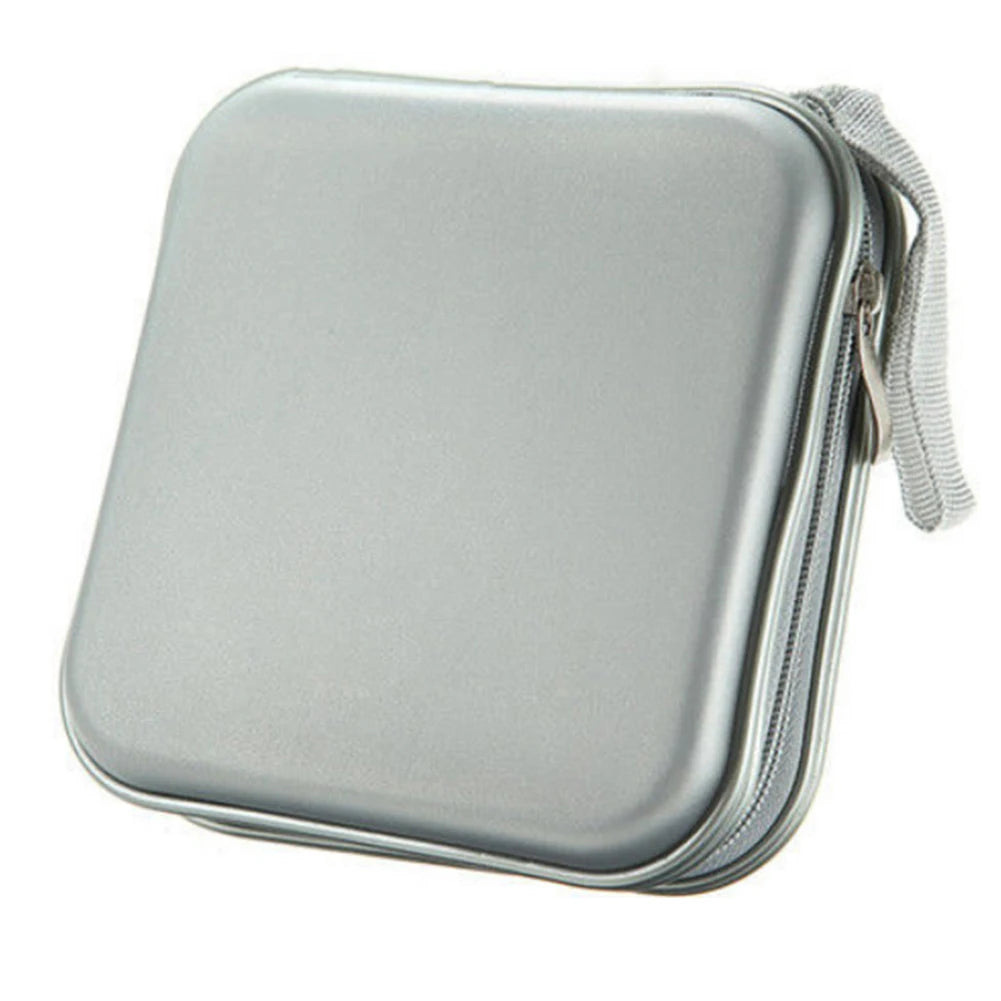 EVA Hard Shell CD/DVD Storage Case – Holds 40 Discs