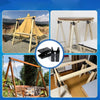 Heavy-Duty Sawhorse Brackets for Woodworking Workbenches