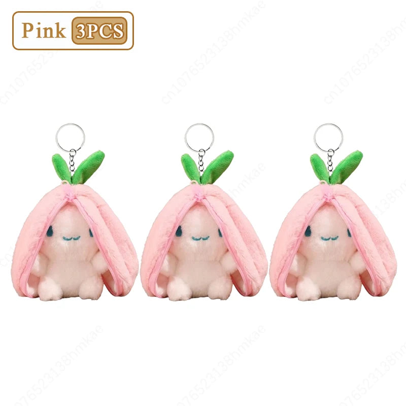 Reversible Easter Bunny & Carrot Plush Toy