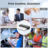 Portable A4 Thermal Printer with Bluetooth
