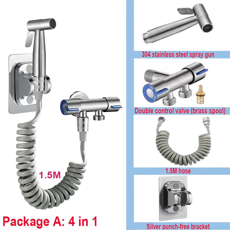 Edelstahl-Handbrause für Bidet