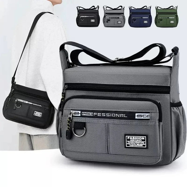 Men's Water-Resistant Crossbody Sling Bag for Work & Daily Commute