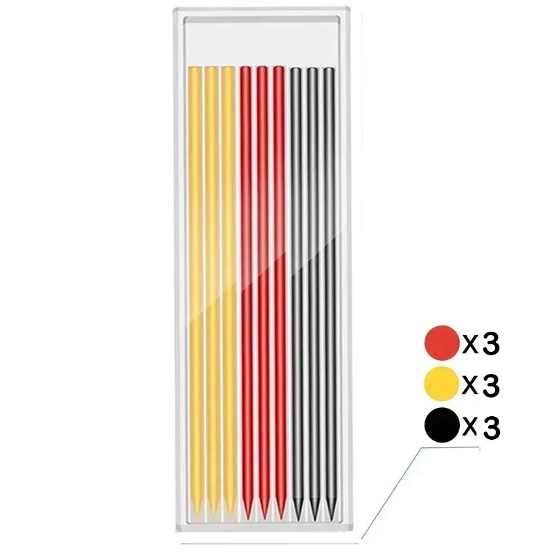 Mechanical Carpenter Pencil with Built-in Sharpener
