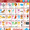 Bilingual Alphabet & Number Learning Wall Chart