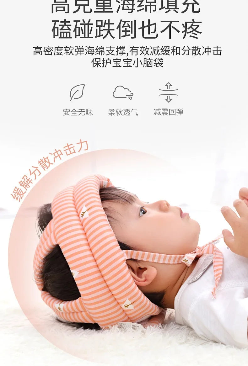 Baby Toddler Safety Helmet with Adjustable Strap