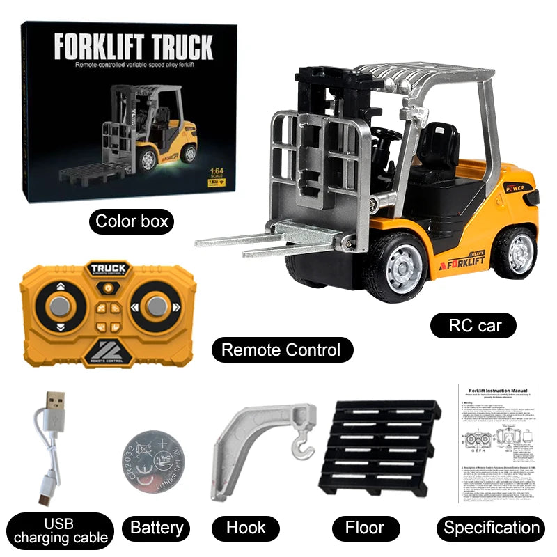 Mini RC Construction Vehicle Set