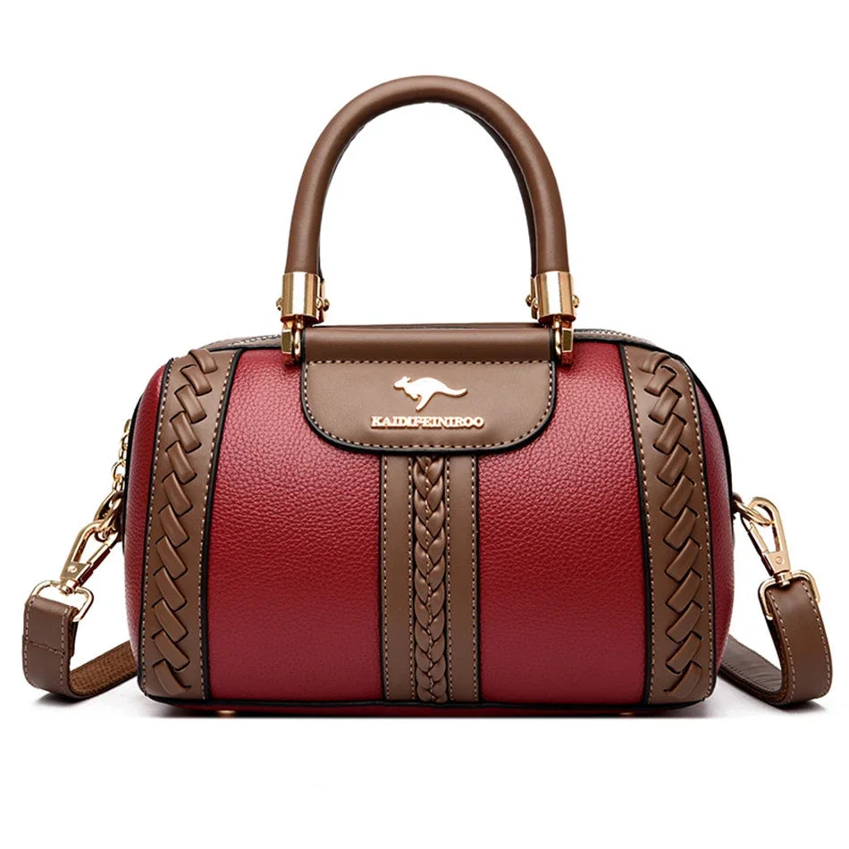 Luxury Leather Shoulder & Crossbody Bag for Women