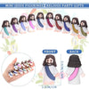 A set of mini Jesus figurines in various colors and styles for religious party gifts.