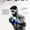 UFC Fighter Canvas Wall Art - MMA Boxing Poster for Gym & Man Cave Decor