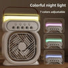 USB-Powered Mist Fan with Night Light