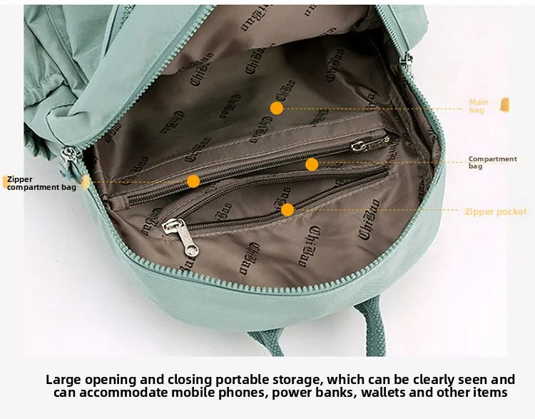 Durable Nylon Backpack for Daily Use