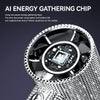 Glittering Diamond Portable Rechargeable Fan