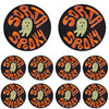 Punk Skull & Horror Embroidered Iron-On Patches (Set of 10)