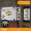Stainless Steel Exterior Door Lock with 5 Keys
