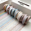 Retro Washi Tape Set – 20 Rolls for DIY Crafting & Journaling