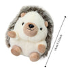 Cute Plush Hedgehog Keychain — Soft Stuffed Keyring for Bags & Keys