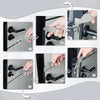 Compact Spring Steel Pry Bar & Firefighter Multitool