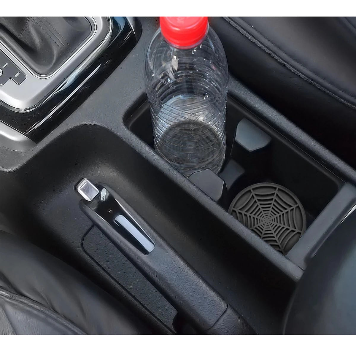 Spider Web Silicone Coasters for Car Cup Holders
