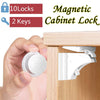 Magnetic Child Safety Cabinet Lock with Key