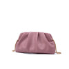 Elegant Chain Shoulder Bag with Crystal Accents