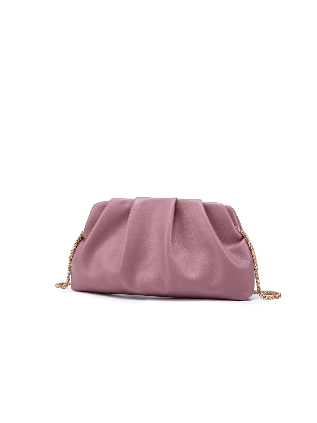 Elegant Chain Shoulder Bag with Crystal Accents