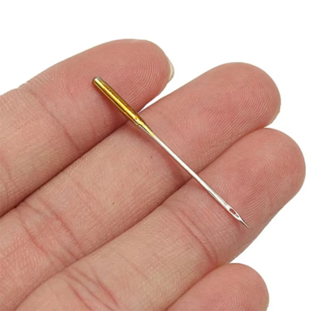 Universal Sewing Machine Needle Assortment (50-Pack, Multi-Size)
