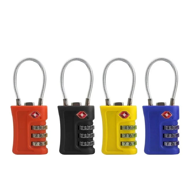 TSA-Approved 3-Digit Combination Lock for Luggage
