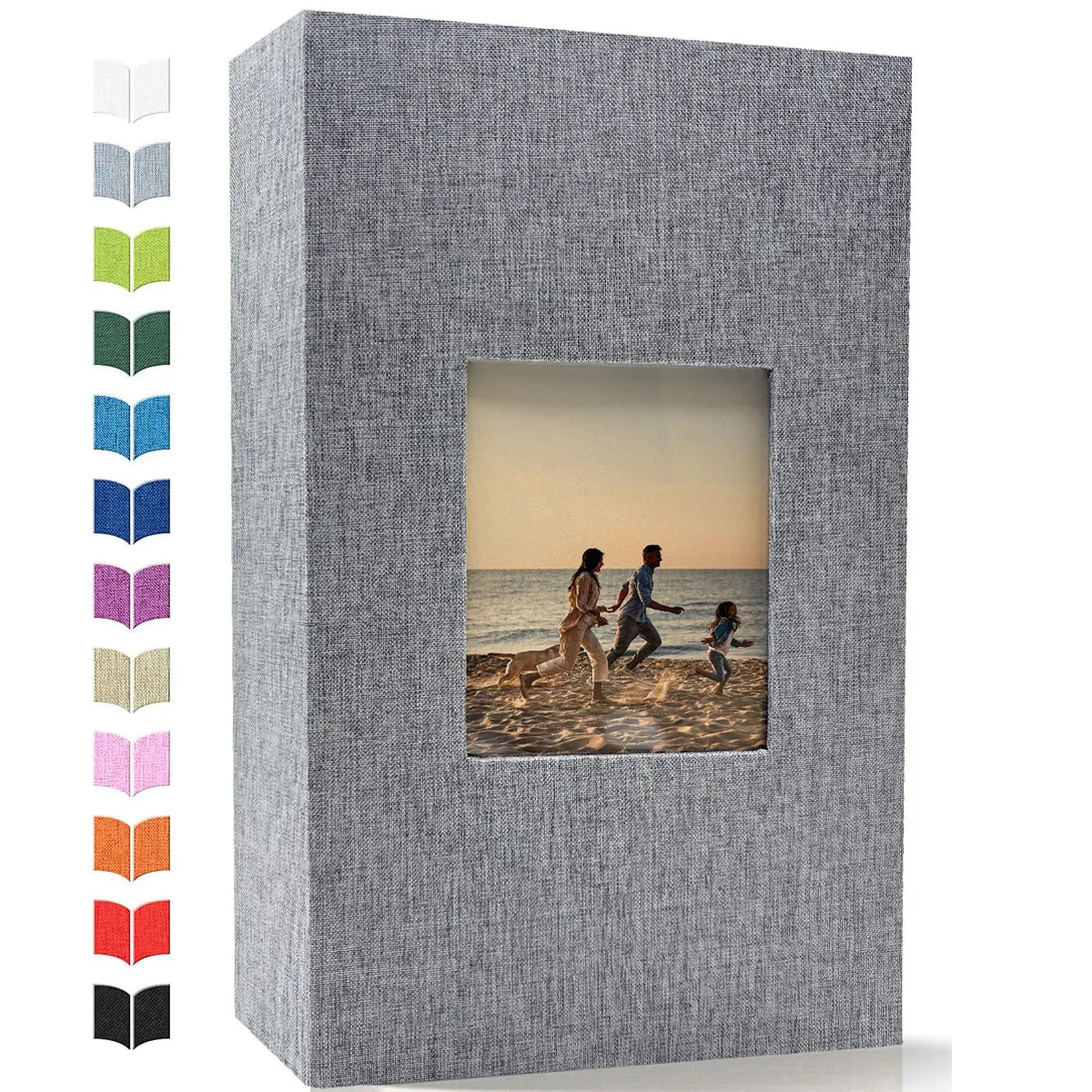 Linen 4x6 Photo Album with 600 Pockets