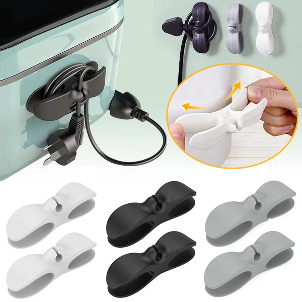 Kabel-Organizer-Clips für Geräte (3–6 Stück)