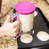 4-Cup Pancake Batter Dispenser with Measuring Guide