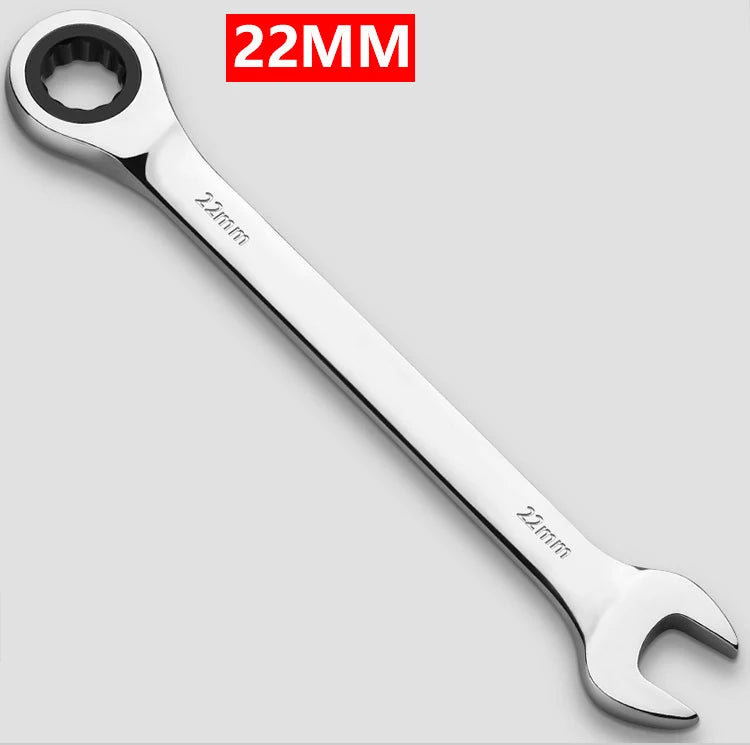 Professional Ratcheting Wrench Set with Non-Slip Grip