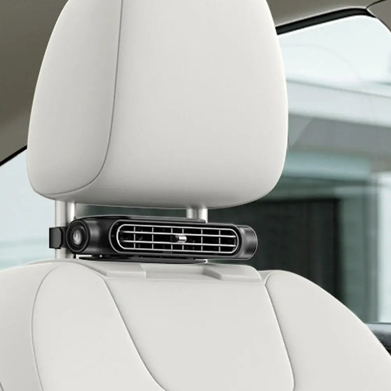 Rechargeable Neck-Rest Car Seat Fan